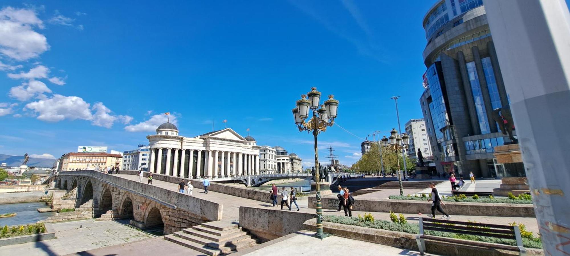 Golden Delight Central Apartment Скопье Экстерьер фото